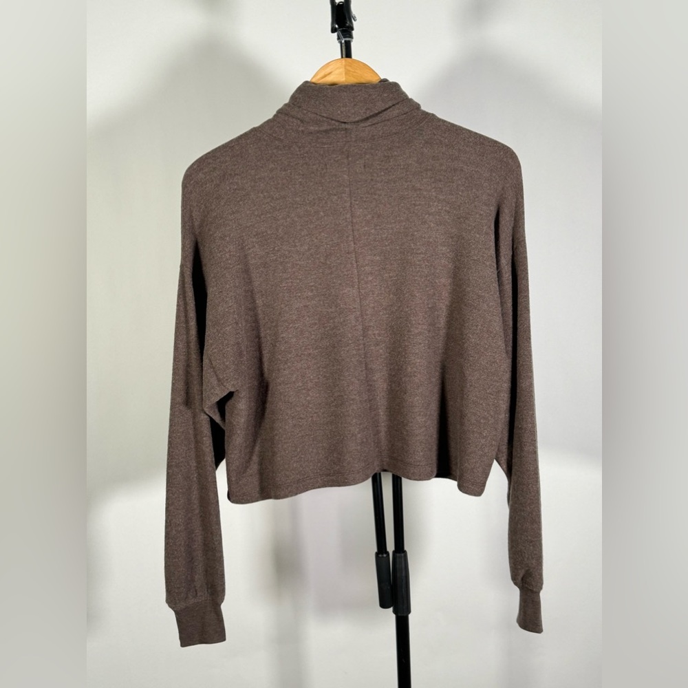 Madewell Brushed Jersey Funnelneck Sweater - Picture 10 of 10